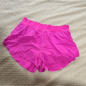 CRZ YOGA Women's Athletic Shorts in Pink